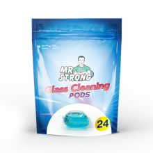 15g Glass Cleaning Pods with Water-soluble film